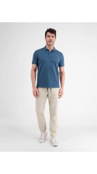 Ανδρική Μπλούζα Polo Lerros 2423200-448 Μπλε