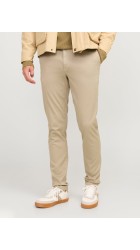 Ανδρικό Παντελόνι Chino Jack & Jones  JPTMarco Arthur Chino SN 12260904-4 Plaza Taupe