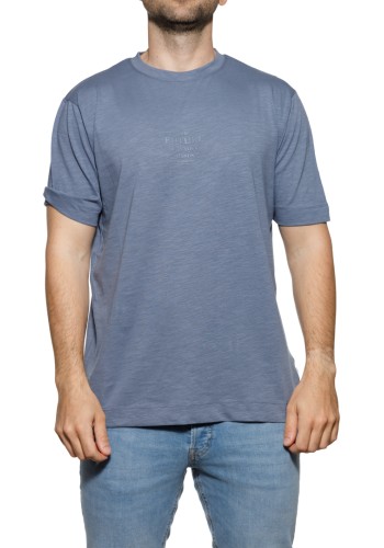 Ανδρικό T-Shirt Hamaki-Ho TE266H-AV Γαλάζιο