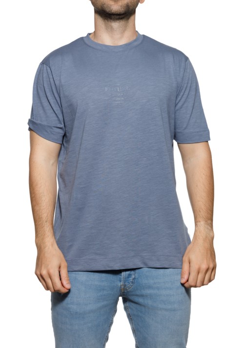 Ανδρικό T-Shirt Hamaki-Ho TE266H-AV Γαλάζιο