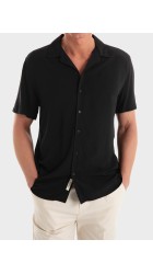 Ανδρικό Πουκάμισο Gianni Lupo GL7678S-S25 Black