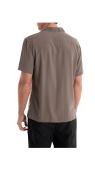 Ανδρικό Κοντομάνικο Πουκάμισο Gianni Lupo GL7678S-S25 Mud