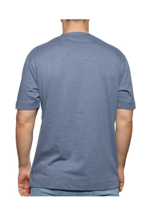 Ανδρικό T-Shirt Hamaki-Ho TE266H-AV Γαλάζιο