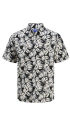 Ανδρικό Πουκάμισο Jack & Jones Jorjoshua Split Aor Shirt  12271089 Μαύρο