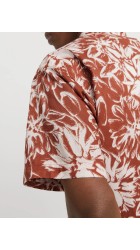 Ανδρικό Πουκάμισο Jack & Jones Jorjshua Split Aor Shirt SS Ln 12271089  Arabian Spice