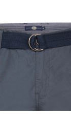 Ανδρική Βερμούδα Ελαστική Cargo Petrol Μ-1040-SHO536_9073 Γκρι