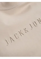 Ανδρικό T-Shirt Jack & Jones Joorecharge Mold Tee SS Crew Neck 12273070 Moonbeam Ανδρικό T-Shirt Jack & Jones Joorecharge Mold Tee SS Crew Neck 12273070 Moonbeam
