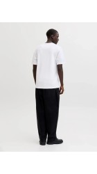 Ανδρικό T-Shirt Jack & Jones JPrblaethan SS Logo Tee SN 12292340 Bright White