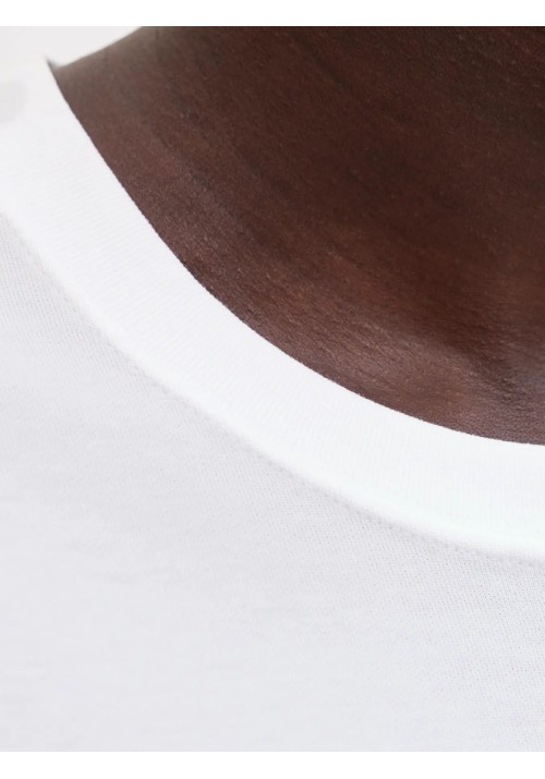 Ανδρικό T-Shirt Jack & Jones JPrblaethan SS Logo Tee SN 12292340 Bright White