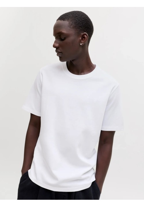 Ανδρικό T-Shirt Jack & Jones JPrblaethan SS Logo Tee SN 12292340 Bright White