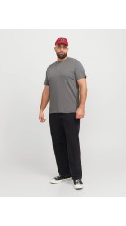 Ανδρικό T-Shirt Plus Size Jack & Jones JJEBradley Tee SS Pls 12250623 Castlerock