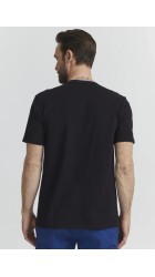 Ανδρικό T-Shirt FQ1924 Tom SS 21900414-193911 Μαύρο