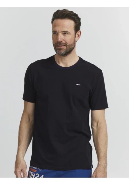 Ανδρικό T-Shirt FQ1924 Tom SS 21900414-193911 Μαύρο