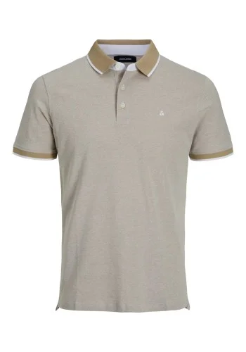 Ανδρική Μπλούζα Polo Jack & Jones JJEPaulos Polo SS Noos 12136668 Crockery