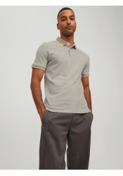 Ανδρική Μπλούζα Polo Jack & Jones JJEPaulos Polo SS Noos 12136668 Crockery Ανδρική Μπλούζα Polo Jack & Jones JJEPaulos Polo SS Noos 12136668 Crockery