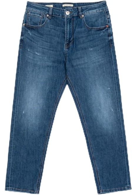 Ανδρικό Παντελόνι Τζιν Gianni Lupo GL628Q-SS25-NOS Μπλε