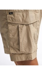 Ανδρική Βερμούδα Cargo  Petrol M-1050-SHO500-7130 Μπέζ