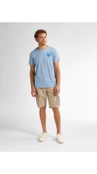 Ανδρική Βερμούδα Cargo  Petrol M-1050-SHO500-7130 Μπέζ