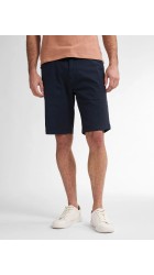 Ανδρική Βερμούδα Ελαστική Chino Petrol M-1050-SHO5O4-5178 Navy Blue