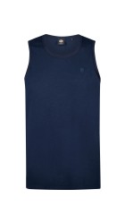 Αμάνικο T-Shirt Petrol M-1050-SLR752-5178 Navy Blue