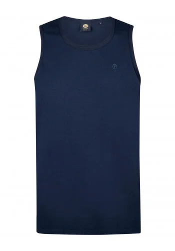 Αμάνικο T-Shirt Petrol M-1050-SLR752-5178 Navy Blue