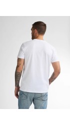 Ανδρικό T-Shirt Petrol M-ROS-TSR-002-0000 Λευκό