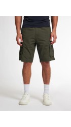 Ανδρική Βερμούδα Cargo Petrol M-1020-SHO500-6143 Λαδί