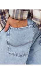 Ανδρικό Παντελόνι Τζιν JJICHRIS JJORIGINAL SBD 932 NOOS 12254104 Blue Denim