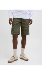 Ανδρική Βερμούδα Cargo Jack & Jones JPSTCole Mateo Gargo Short Mid SN 12274389 Olive Night Ανδρική Βερμούδα Cargo Jack & Jones JPSTCole Mateo Gargo Short Mid SN 12274389 Olive Night