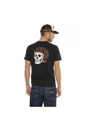 Ανδρικό T-Shirt Von Dutch VD/1/TR/Bones/NR Μαύρο