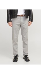 Ανδρικό Παντελόνι Chino Jack & Jones  JPSTollie Franco Chino W Belt 12269356 Ultimate Grey