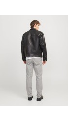 Ανδρικό Παντελόνι Chino Jack & Jones  JPSTollie Franco Chino W Belt 12269356 Ultimate Grey