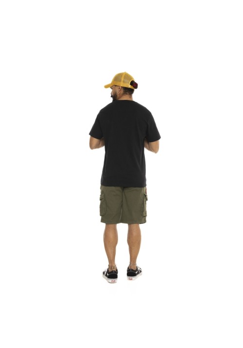 Ανδρικό T-Shirt Von Dutch VD/1/TR/Musta/NR Μαύρο