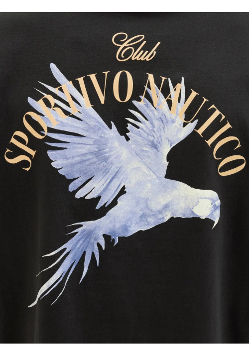 Ανδρικό T-Shirt Jack & Jones Jorhydra Cutout Tee Crew Neck 12277582 Μαύρο