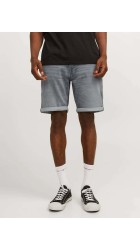 Ανδρική Βερμούδα Τζιν Jack & Jones JJirick JJIcon Shorts 12249214 Grey Denim