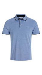 Ανδρική Μπλούζα Polo Jack & Jones JJEPAULOS SS 12136668 Γαλάζιο