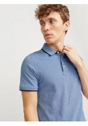Ανδρική Μπλούζα Polo Jack & Jones JJEPAULOS SS 12136668 Γαλάζιο Ανδρική Μπλούζα Polo Jack & Jones JJEPAULOS SS 12136668 Γαλάζιο