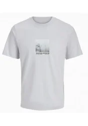Ανδρικό T-Shirt Jack & Jones JCocalma Photo Tee SS 12281087 Gray Dawn Ανδρικό T-Shirt Jack & Jones JCocalma Photo Tee SS 12281087 Gray Dawn