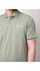 Ανδρική Μπλούζα Polo Jack & Jones JPRBluarcie SS Polo SG 12228843 Iceberg Green