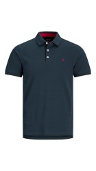Ανδρική Μπλούζα Polo Jack & Jones JJEPAULOS SS 12136668 Navy Tonal True