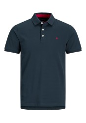 Ανδρική Μπλούζα Polo Jack & Jones JJEPAULOS SS 12136668 Navy Tonal True Ανδρική Μπλούζα Polo Jack & Jones JJEPAULOS SS 12136668 Navy Tonal True