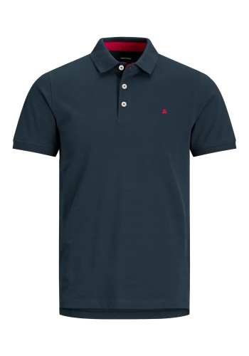 Ανδρική Μπλούζα Polo Jack & Jones JJEPAULOS SS 12136668 Navy Tonal True