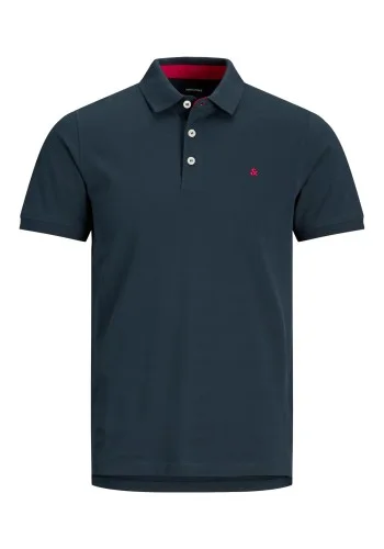 Ανδρική Μπλούζα Polo Jack & Jones JJEPAULOS SS 12136668 Navy Tonal True