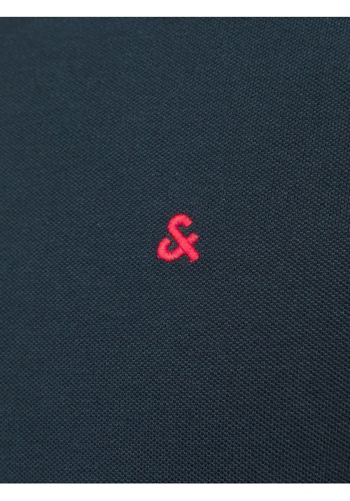 Ανδρική Μπλούζα Polo Jack & Jones JJEPAULOS SS 12136668 Navy Tonal True
