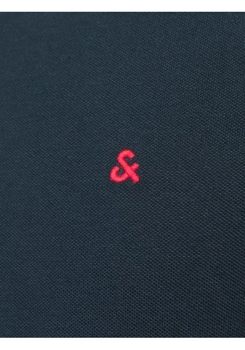 Ανδρική Μπλούζα Polo Jack & Jones JJEPAULOS SS 12136668 Navy Tonal True