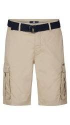 Ανδρική Βερμούδα Cargo  Petrol M-1050-SHO500-7130 Μπέζ