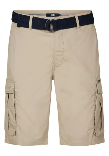 Ανδρική Βερμούδα Cargo  Petrol M-1050-SHO500-7130 Μπέζ