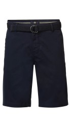 Ανδρική Βερμούδα Ελαστική Chino Petrol M-1050-SHO5O4-5178 Navy Blue