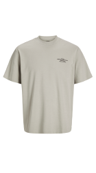 Ανδρικό T-Shirt Jack & Jones JPRBlachad Branding SS Crew Neck Tee SN 12259357 Silver Lining Ανδρικό T-Shirt Jack & Jones JPRBlachad Branding SS Crew Neck Tee SN 12259357 Silver Lining