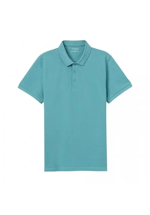 Ανδρική Μπλούζα Polo Tiffosi Manning 10050806-757 Τurquoise Βlue
